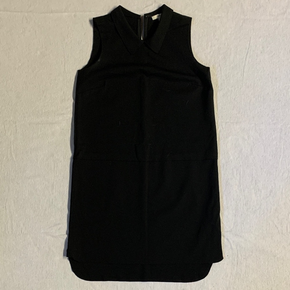 Madewell Black Sleeveless Mini Dress